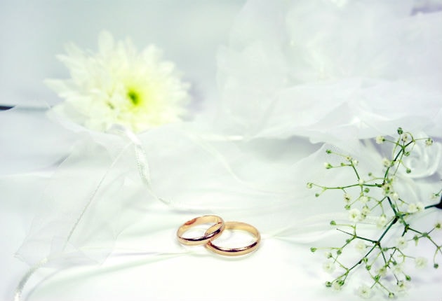two wedding bands