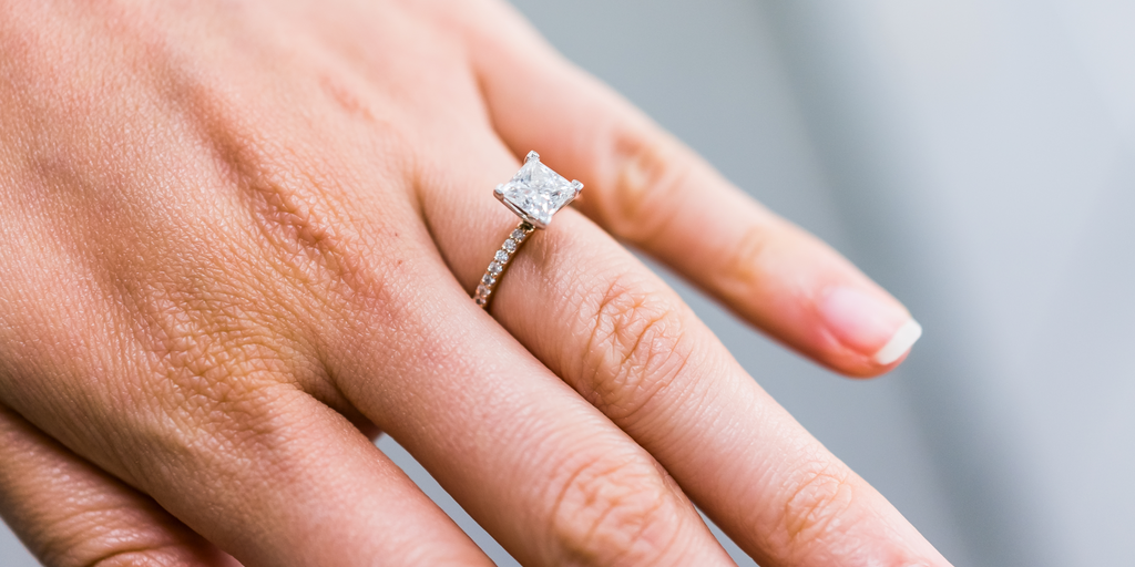 princess cut engagement rings in cherry hill nj